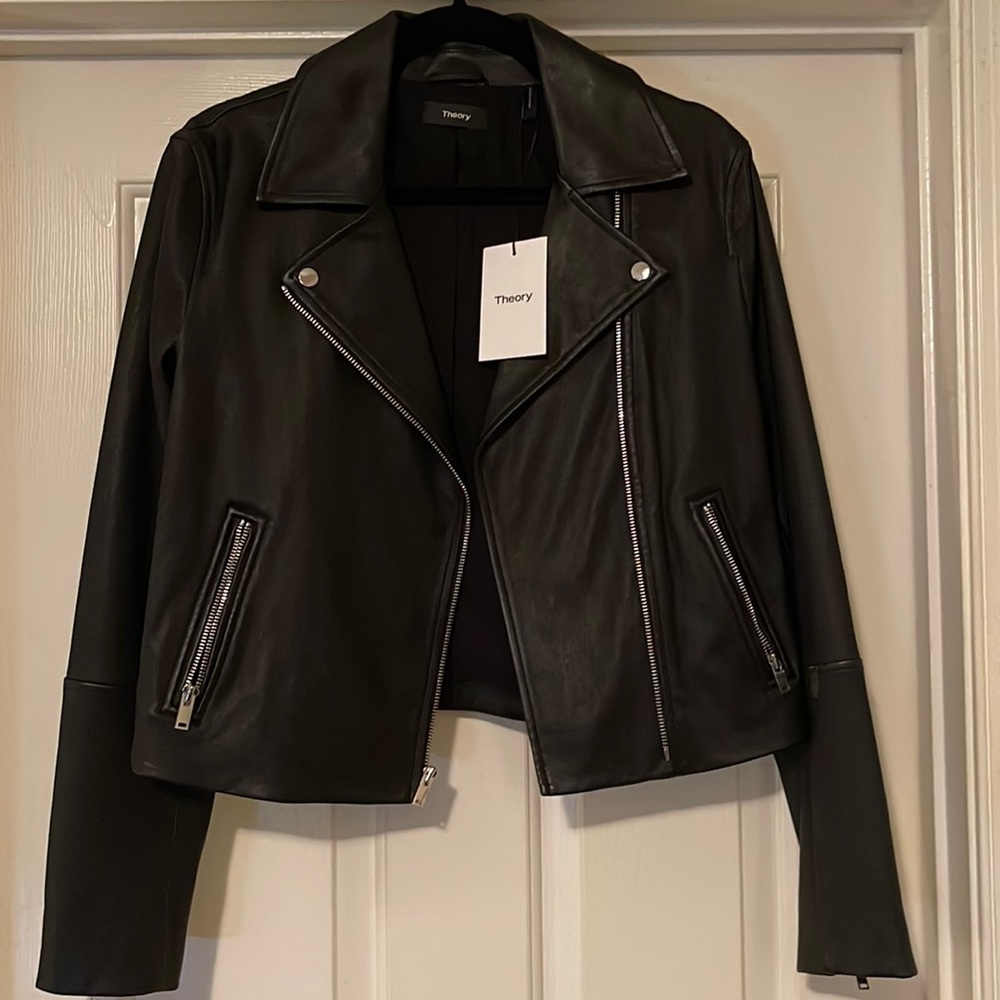 Theory NEW MOTO Jacket